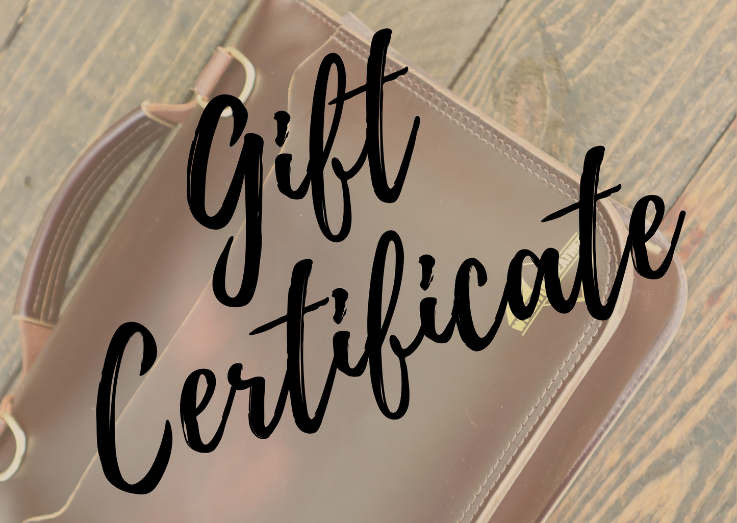 Wharton Leather Gift Card