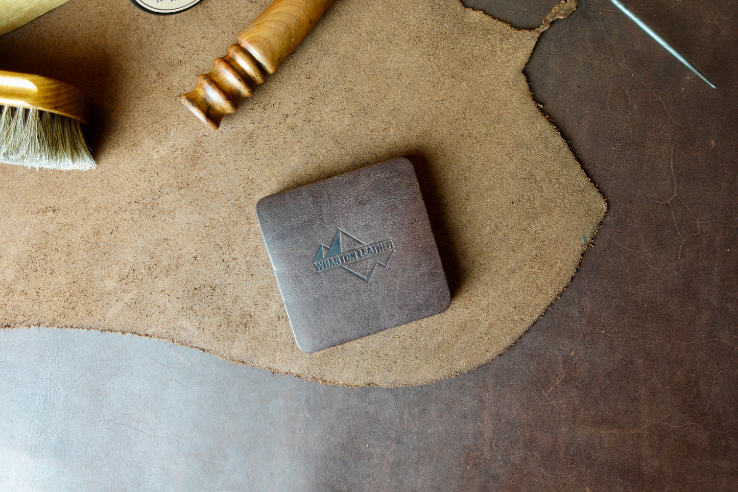 Leather Coasters (4 Pack)