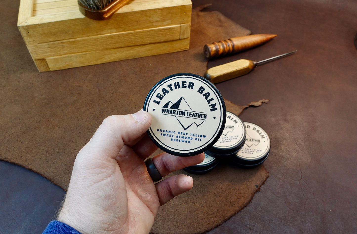 Wharton Leather Balm
