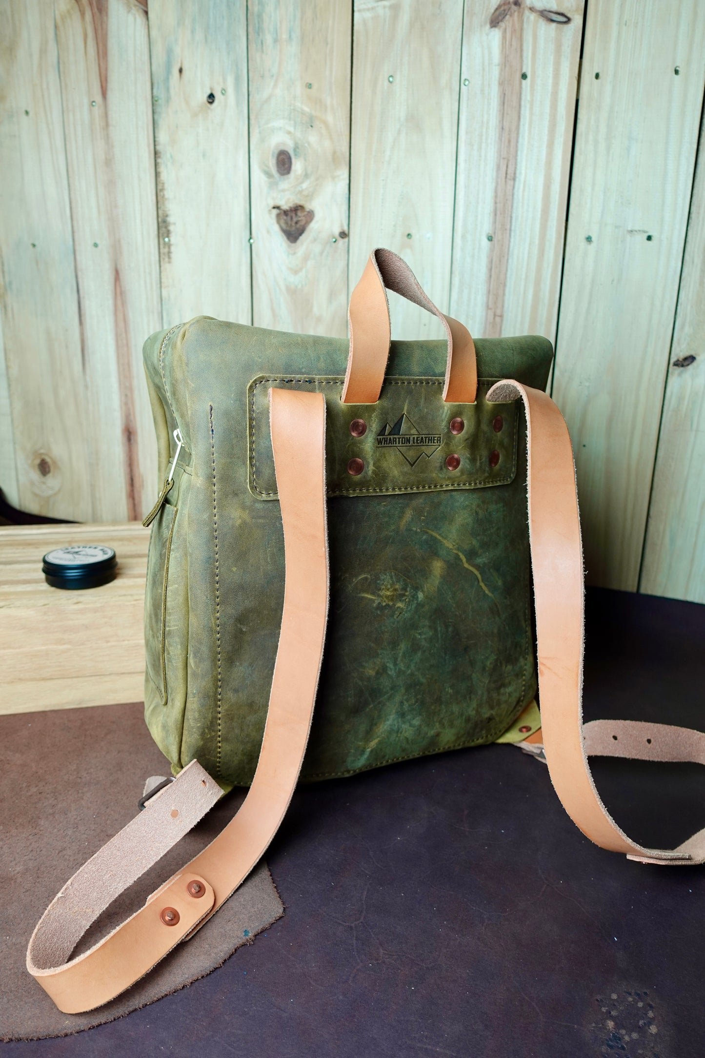 Leather Backpack