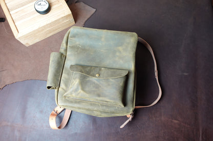 Leather Backpack